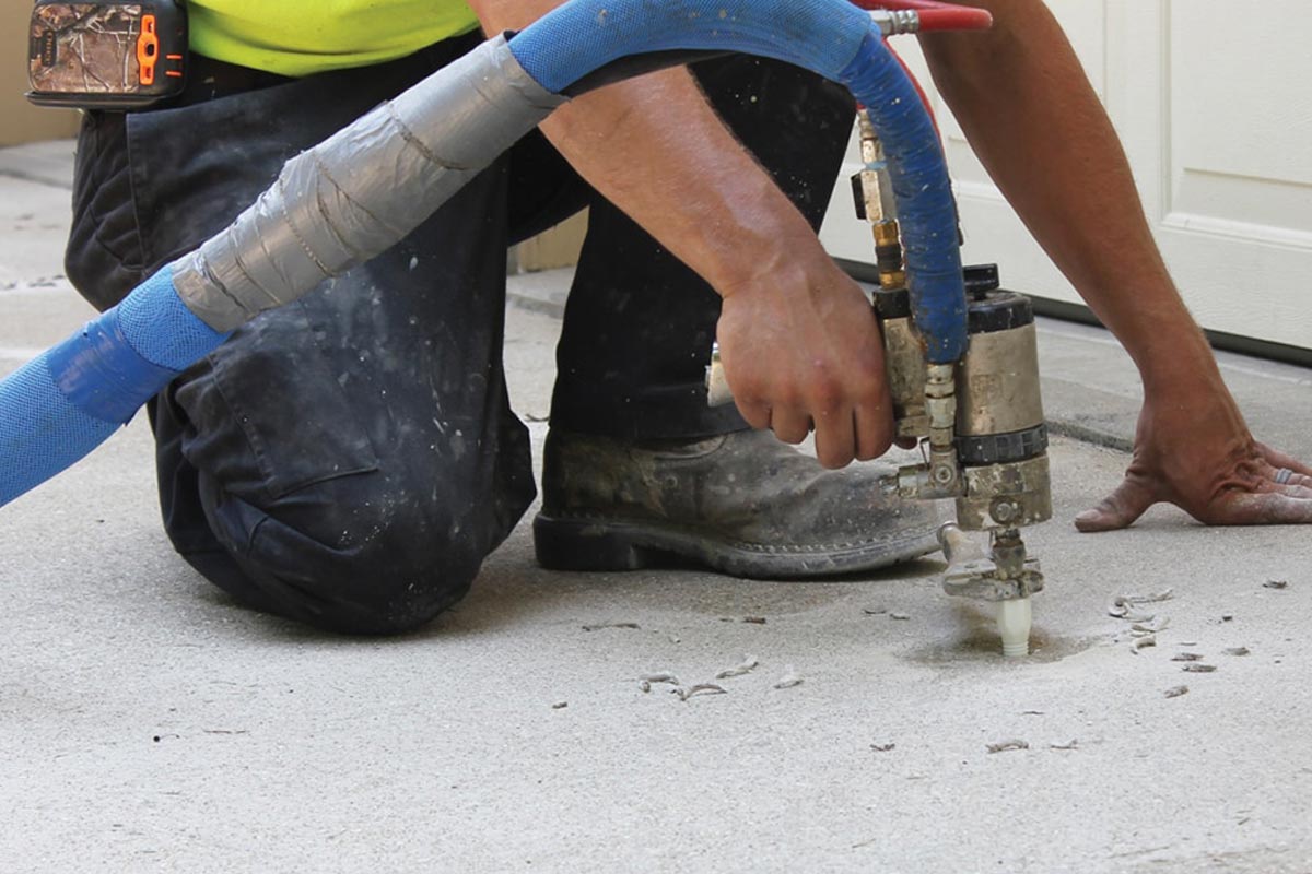 Read more about the article What exactly is concrete lifting using polyurethane foam injection?